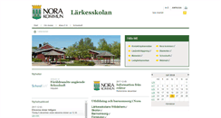 Desktop Screenshot of larkesskolan.nora.se