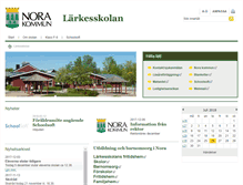 Tablet Screenshot of larkesskolan.nora.se