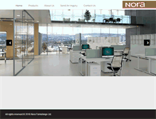 Tablet Screenshot of nora.com.cy